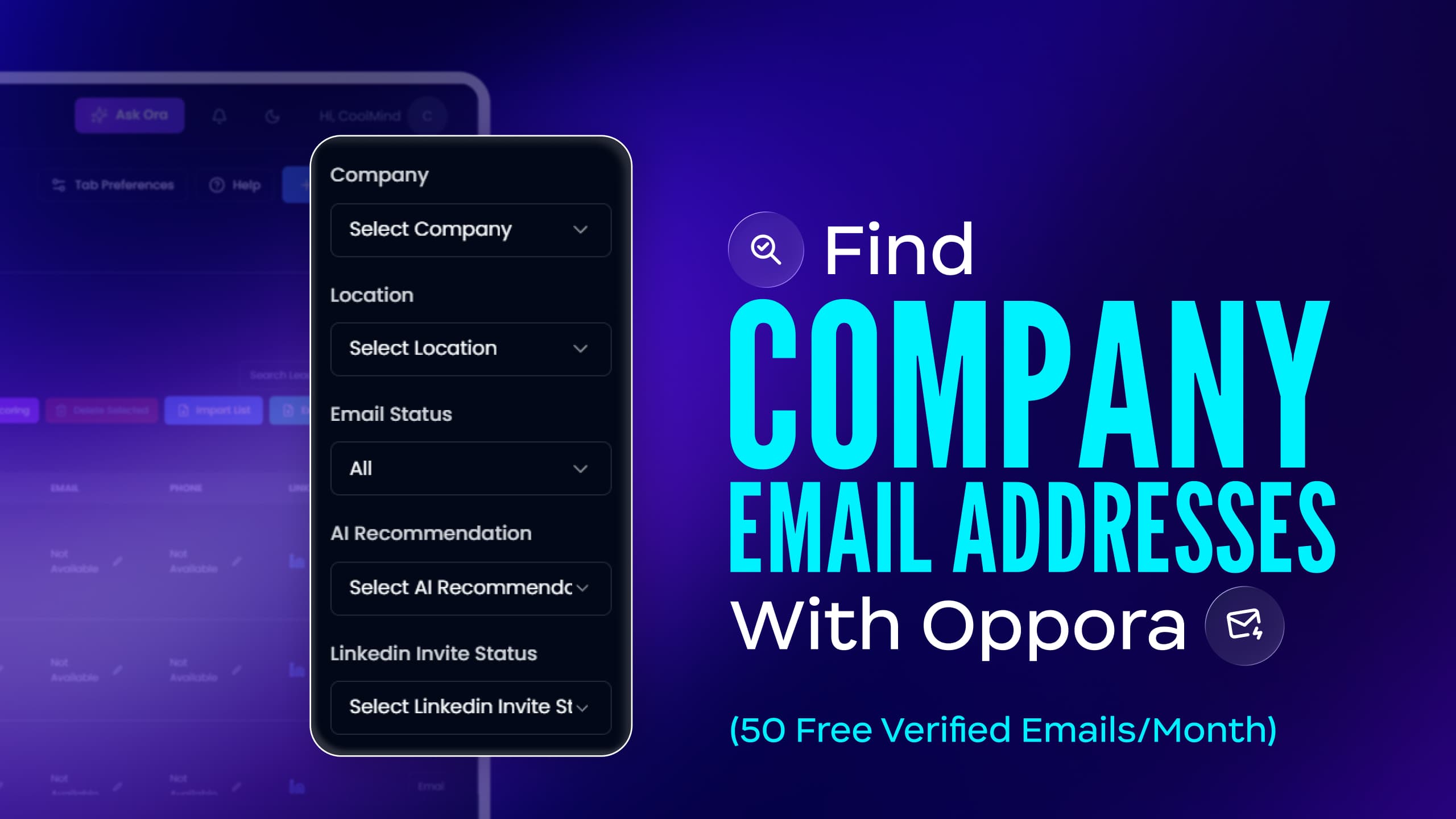 Find Company Email Addresses 
