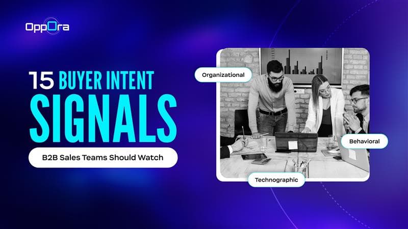 Buyer Intent Signals B2B Sales Teams