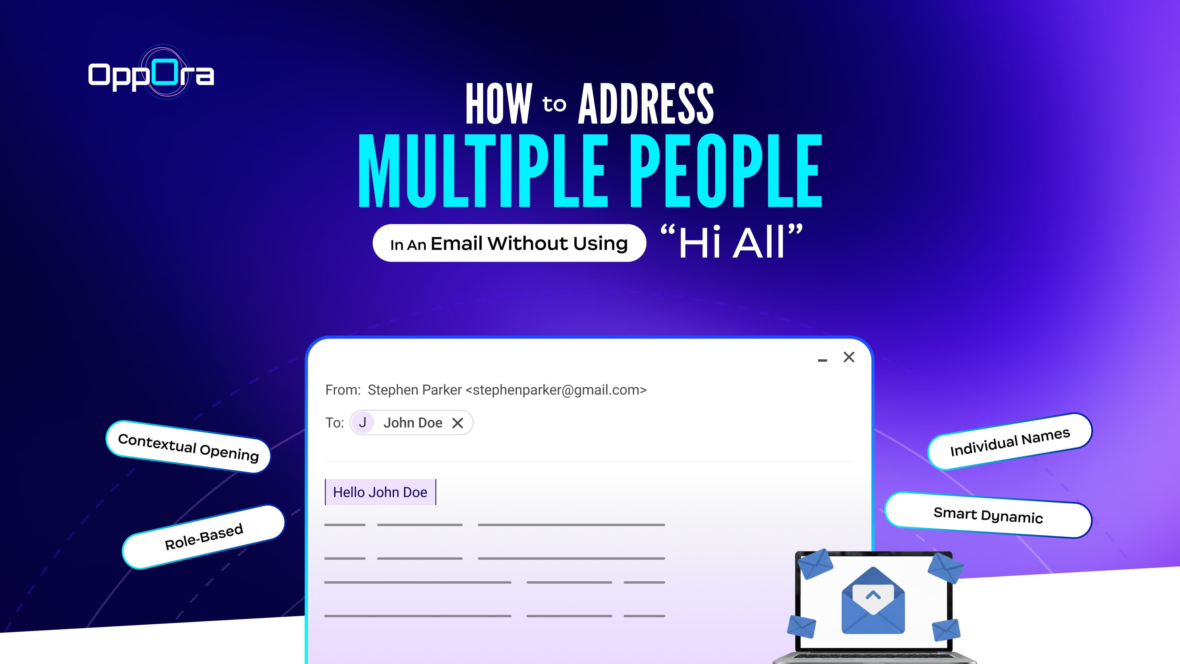 how to address multiple people in an email