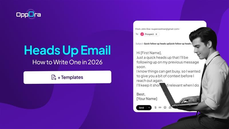 Heads Up Email
