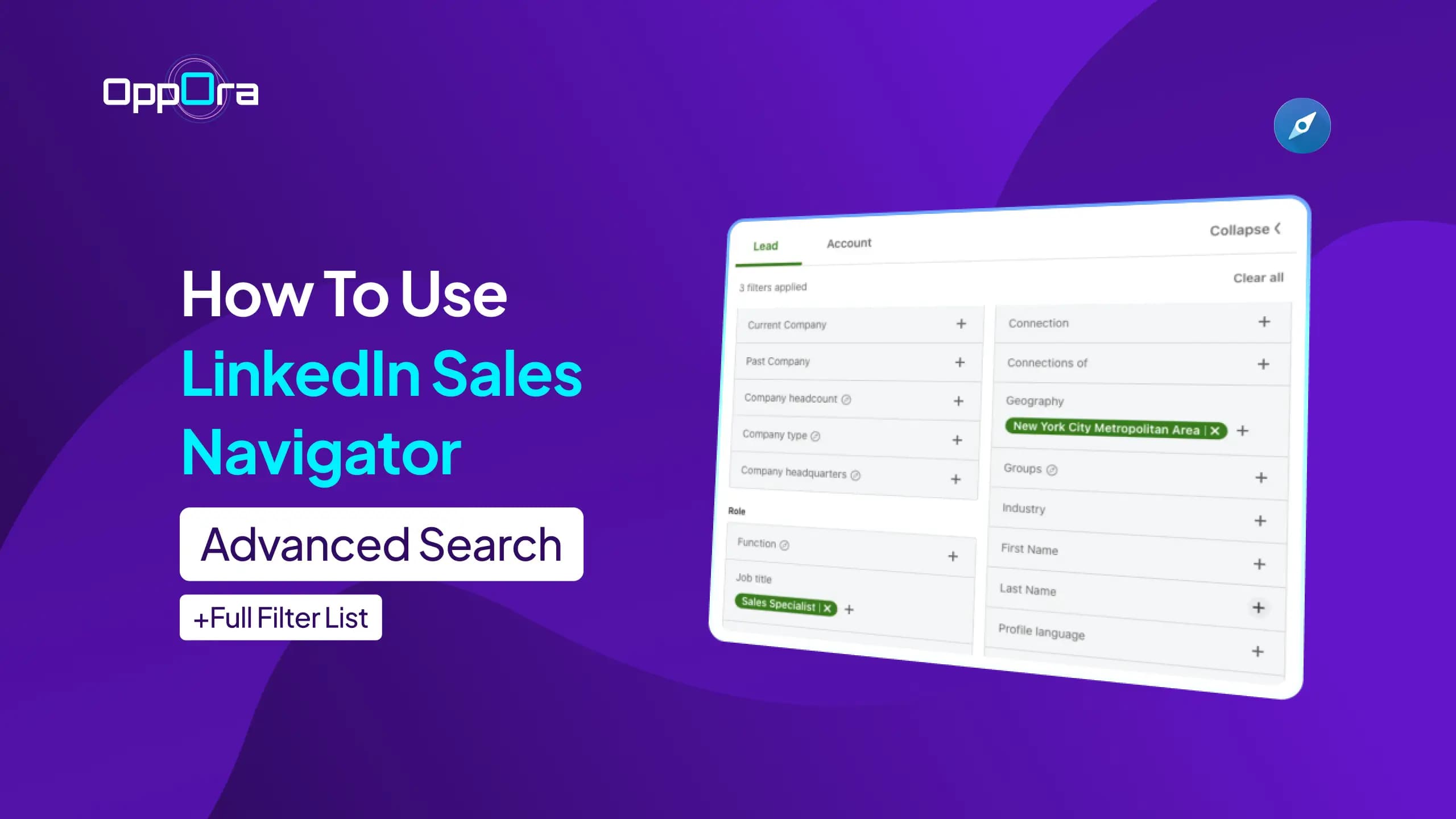 linkedin sales navigator advanced search