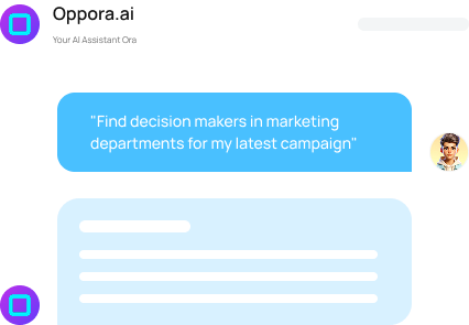 Searches for qualified leads with specific department and seniority criteria perfect for your outreach goals.